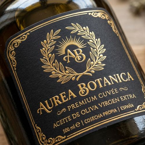 Muestra stamping oro y plata