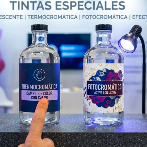 Muestra tintas especiales